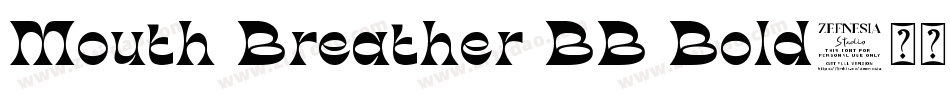 Mouth Breather BB Bold字体转换